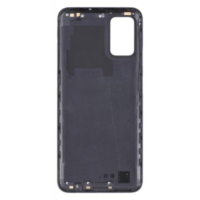 Back Panel Cover For Samsung Galaxy A03s Black - Maxbhi Com