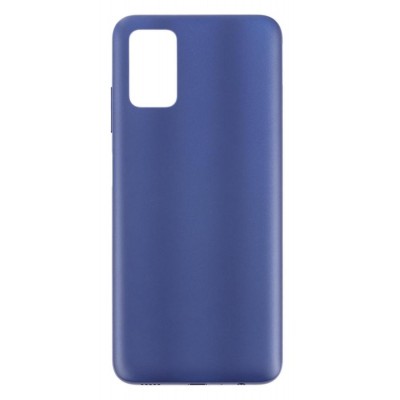 Back Panel Cover For Samsung Galaxy A03s Blue - Maxbhi Com