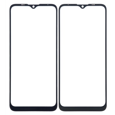 Replacement Front Glass For Motorola Moto E20 Black By - Maxbhi Com