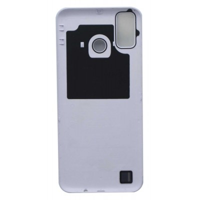 Back Panel Cover For Tecno Spark 6 Go White - Maxbhi Com