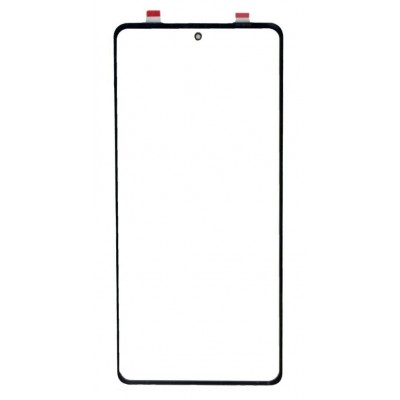 Replacement Front Glass For Motorola Edge 20 Pro Black By - Maxbhi Com
