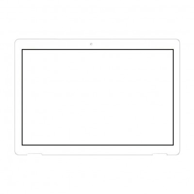 Replacement Front Glass For Acer One 10 T8129l Black By - Maxbhi Com