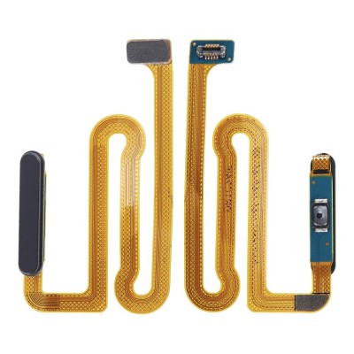 Fingerprint Sensor Flex Cable For Samsung Galaxy A13 Black By - Maxbhi Com