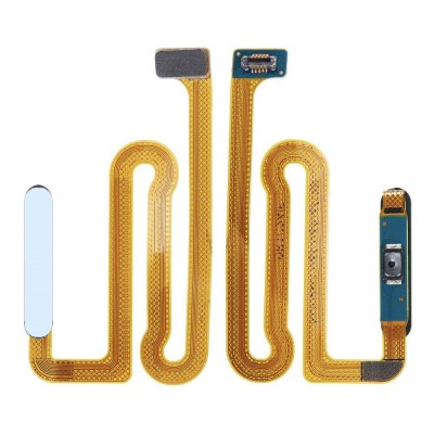 Fingerprint Sensor Flex Cable For Samsung Galaxy A13 Light Blue By - Maxbhi Com