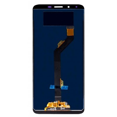 Lcd With Touch Screen For Infinix Hot 6 Black By - Maxbhi Com