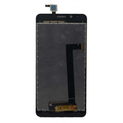 Lcd With Touch Screen For Intex Aqua Jewel 2 Black By - Maxbhi Com