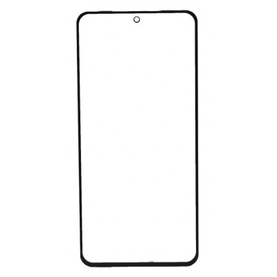 Replacement Front Glass For Vivo X60 Black By - Maxbhi Com