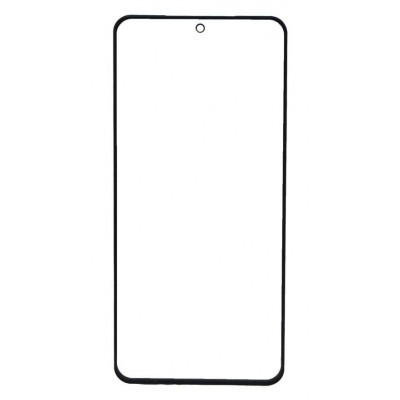 Replacement Front Glass For Vivo X60 Black By - Maxbhi Com