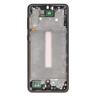 Lcd Frame Middle Chassis For Samsung Galaxy A33 5g Black By - Maxbhi Com