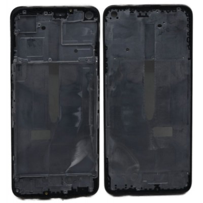Lcd Frame Middle Chassis For Realme 9 5g Black By - Maxbhi Com