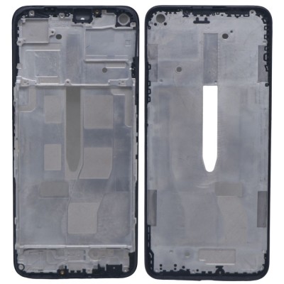 Lcd Frame Middle Chassis For Realme 9 5g Se Black By - Maxbhi Com