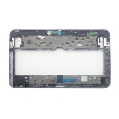 Lcd Frame Middle Chassis For Samsung Galaxy Note Lte 10 1 N8020 White By - Maxbhi Com