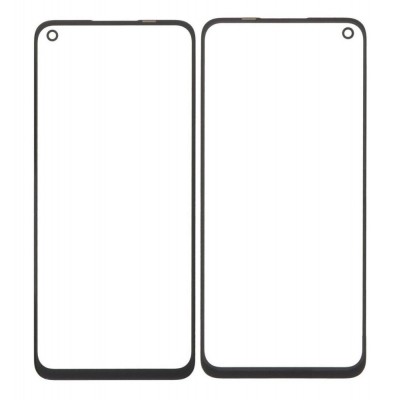 Replacement Front Glass For Realme 9 5g Se Black By - Maxbhi Com