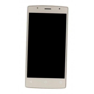Lcd Frame Middle Chassis For Mhorse Stylus White By - Maxbhi Com