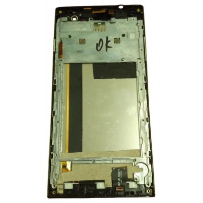 Lcd Frame Middle Chassis For Leagoo Lead 1i Black By - Maxbhi Com