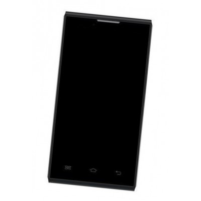 Lcd Frame Middle Chassis For Rage Magic 40bx Silver By - Maxbhi Com