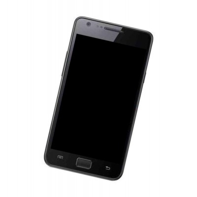 Lcd Frame Middle Chassis For Samsung Galaxy S Ii I9103 Black By - Maxbhi Com