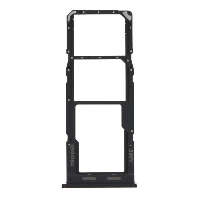 Sim Card Holder Tray For Samsung Galaxy A12 2021 Black - Maxbhi Com