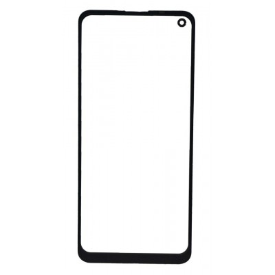 Replacement Front Glass For Lg W41 Pro Black By - Maxbhi Com