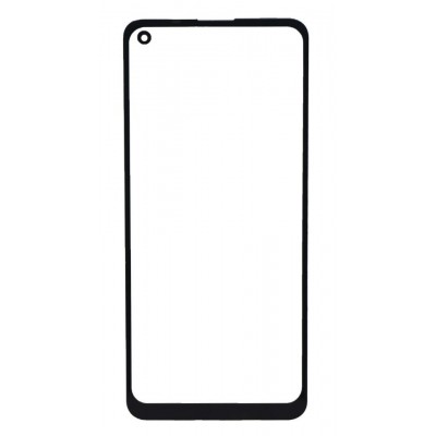 Replacement Front Glass For Lg W41 Pro Navy By - Maxbhi Com