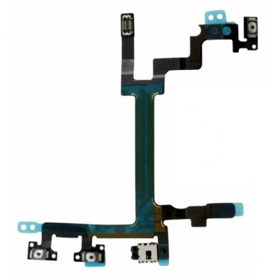 Power Button Flex Cable For Apple Iphone 5 16gb On Off Flex Pcb By - Maxbhi Com