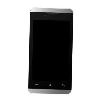 Lcd Frame Middle Chassis For Lava Iris 400s Black By - Maxbhi Com