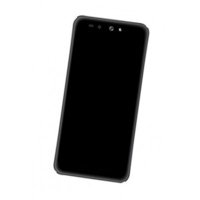 Lcd Frame Middle Chassis For Blu Advance A5 Plus Black By - Maxbhi Com