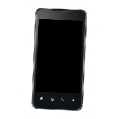 Lcd Frame Middle Chassis For Lg Optimus 2x P990 Black By - Maxbhi Com
