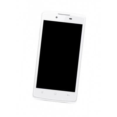 Lcd Frame Middle Chassis For Oppo Neo Black By - Maxbhi Com