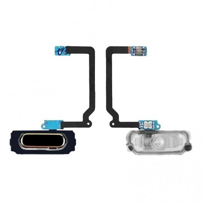 Fingerprint Sensor Flex Cable For Samsung Galaxy S5 Mini Duos G800h Black By - Maxbhi Com