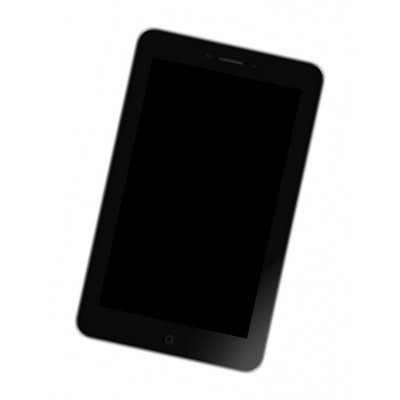 Lcd Frame Middle Chassis For Callbar Tab7 Black By - Maxbhi Com