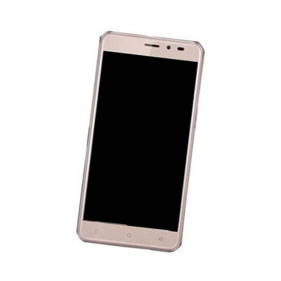 Lcd Frame Middle Chassis For Champone C1 Black By - Maxbhi Com