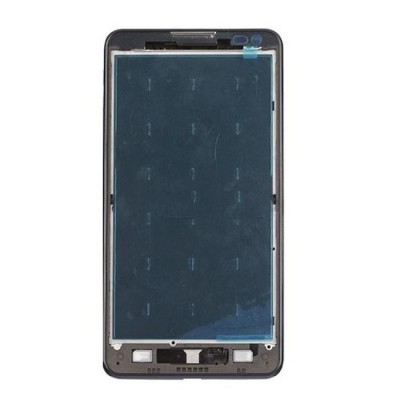 Lcd Frame Middle Chassis For Lg Optimus F6 Black By - Maxbhi Com