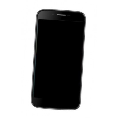 Lcd Frame Middle Chassis For Maxwest Gravity 5 Lte Silver By - Maxbhi Com