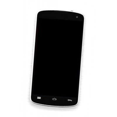 Lcd Frame Middle Chassis For Blu Studio X8 Hd 2019 Black By - Maxbhi Com