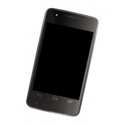 Lcd Frame Middle Chassis For Idea Aurus 2 Black By - Maxbhi Com