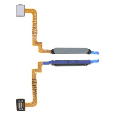 Fingerprint Sensor Flex Cable For Xiaomi Redmi 10 Prime 2022 Black By - Maxbhi Com