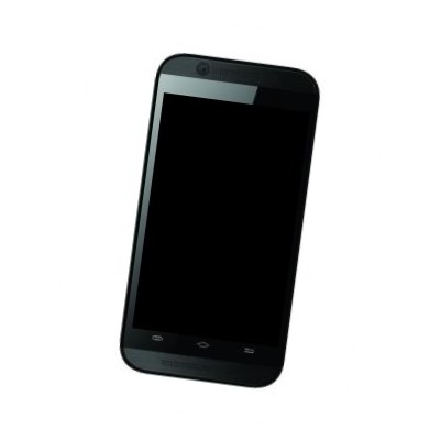 Lcd Frame Middle Chassis For Intex Aqua 4x Grey By - Maxbhi Com