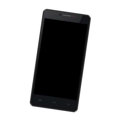 Lcd Frame Middle Chassis For Intex Aqua Star Hd Black By - Maxbhi Com