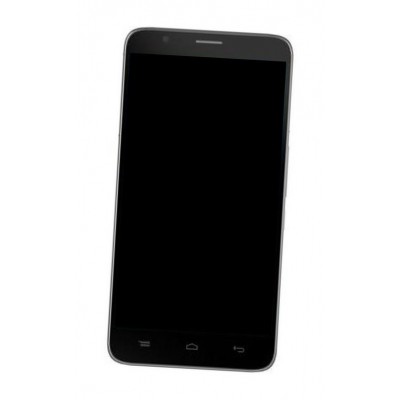 Lcd Frame Middle Chassis For Alcatel One Touch Flash Plus White By - Maxbhi Com