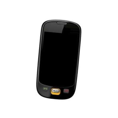 Lcd Frame Middle Chassis For Maxx Msd7 Touch Black Orange By - Maxbhi Com