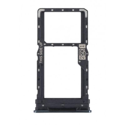 Sim Card Holder Tray For Motorola Moto G52 Black - Maxbhi Com