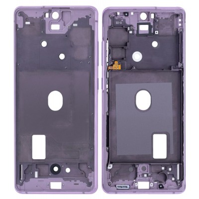 Lcd Frame Middle Chassis For Samsung Galaxy S20 Fe 2022 Lavender By - Maxbhi Com