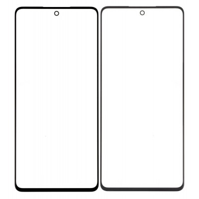 Replacement Front Glass For Samsung Galaxy A73 5g Black By - Maxbhi Com