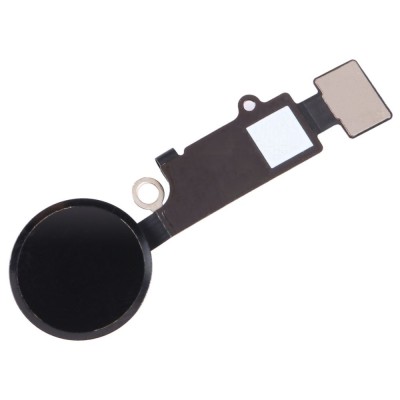 Home Button Complete for Apple iPhone SE 3rd Gen 2022 Black - Outer Plastic with Inner Flex