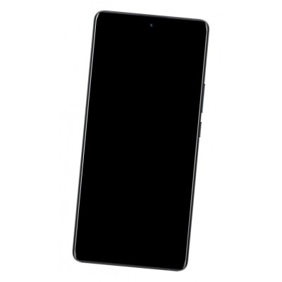 Lcd Frame Middle Chassis For Vivo X80 Pro 5g Black By - Maxbhi Com