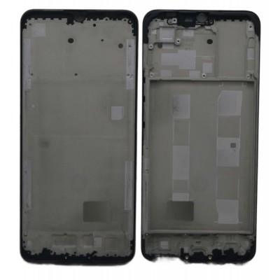 Lcd Frame Middle Chassis For Vivo Y01 Black By - Maxbhi Com