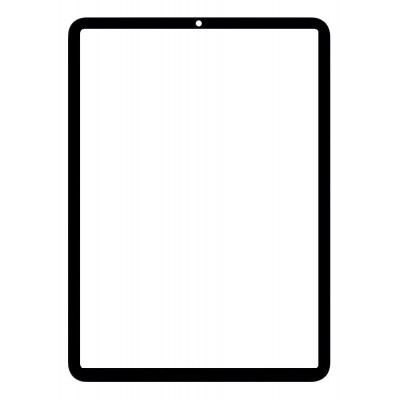 Replacement Front Glass For Apple Ipad Air 5th Gen 2022 White By - Maxbhi Com