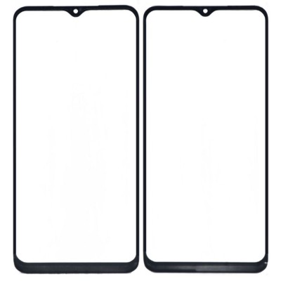 Replacement Front Glass For Samsung Galaxy M33 5g Black By - Maxbhi Com