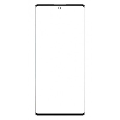 Replacement Front Glass For Vivo X80 Pro 5g Black By - Maxbhi Com
